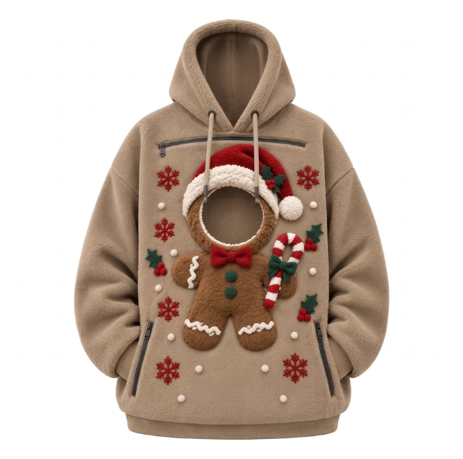 Christmas Pet Holder Hoodie